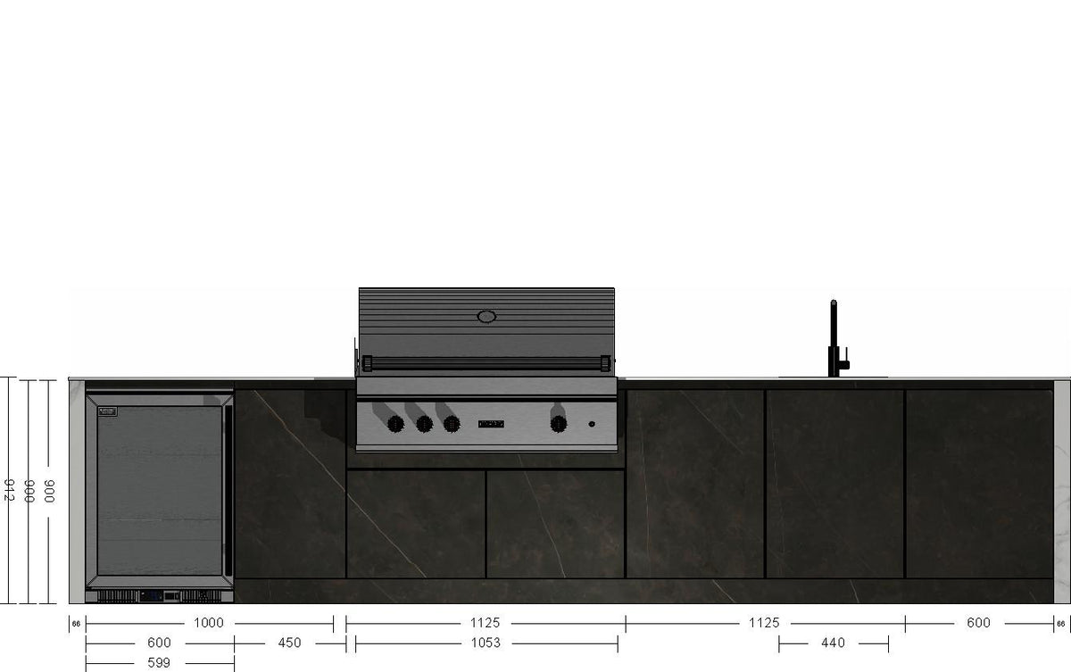 Konig - Outdoor kitchen quote (20 Gilston Road)