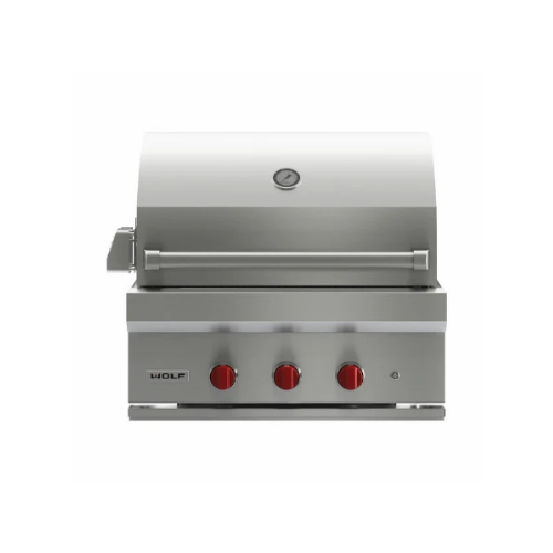 Wolf gas grill 76cm - buy direct from Kitchen in the Garden, Surrey - official stockists of Wolf BBQs and Grills