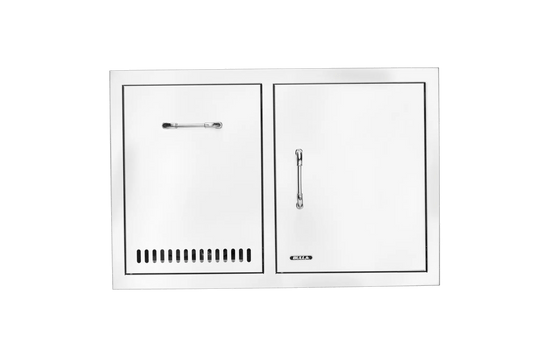 Bull Reveal Door/Trash Drawer Combo 80cm - Kitchen In The Garden