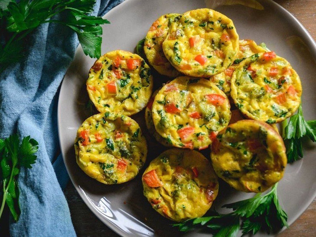 Butternut Squash and Courgette Mini Frittatas - Kitchen In The Garden