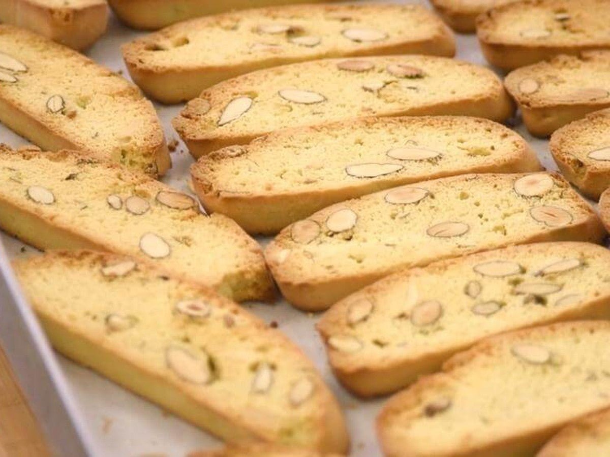 Cantucci (Tuscan Almond Biscuits) - Kitchen In The Garden