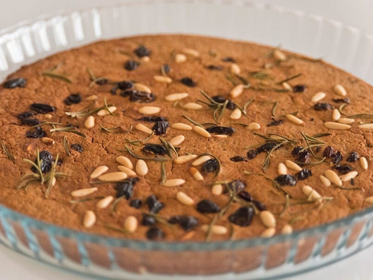 Castagnaccio (Tuscan Chestnut Cake) - Kitchen In The Garden