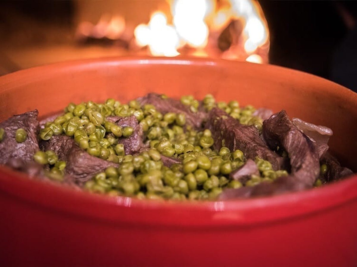 Italian Beef Stew with Peas - Kitchen In The Garden