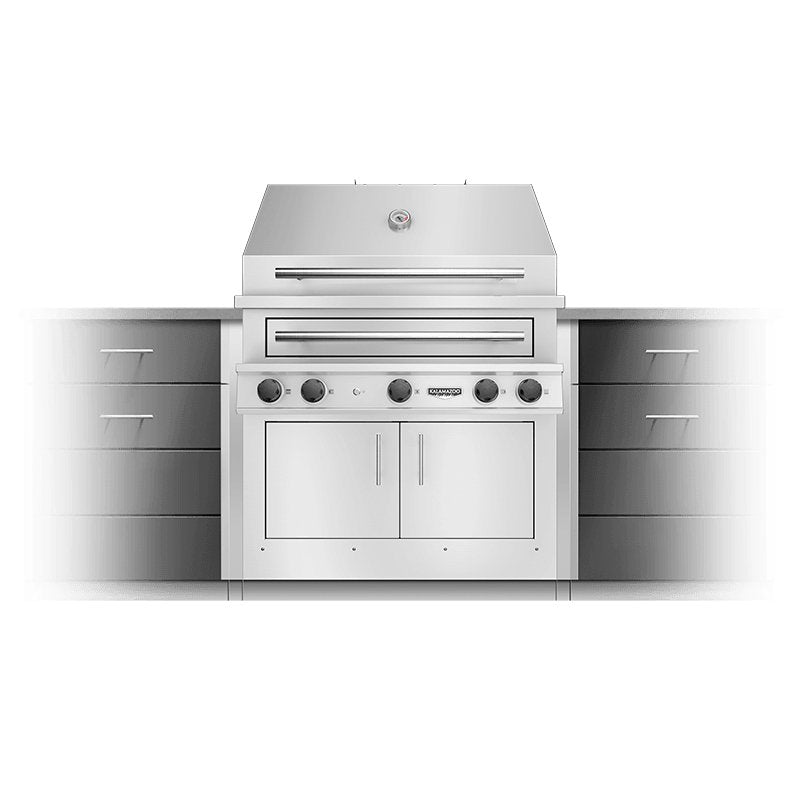 Kalamazoo Hybrid Fire Built - In Grill - K750HB - Kitchen In The Garden
