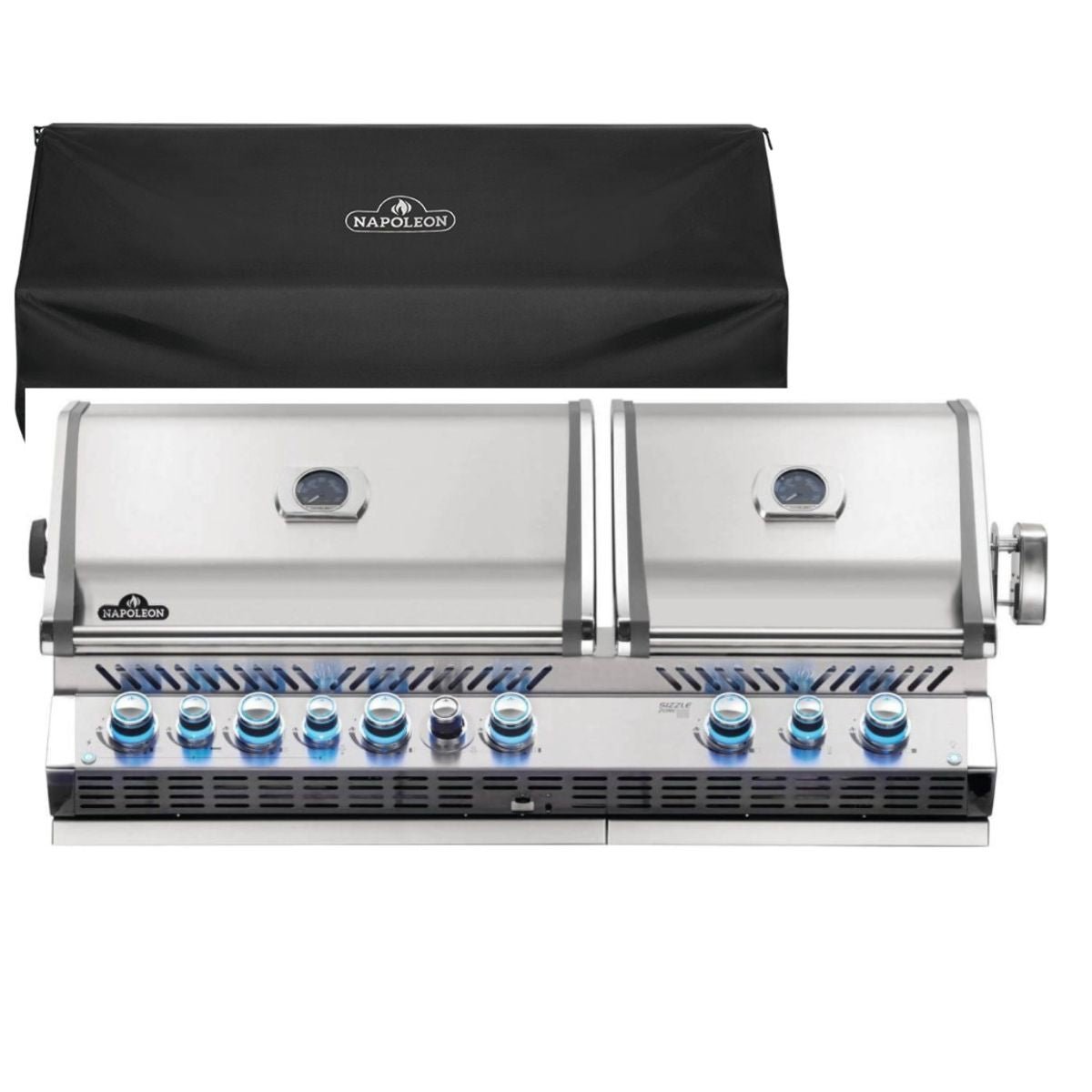 Napoleon Prestige Pro 825 Built - In Grill + FREE cover - Kitchen In The Garden