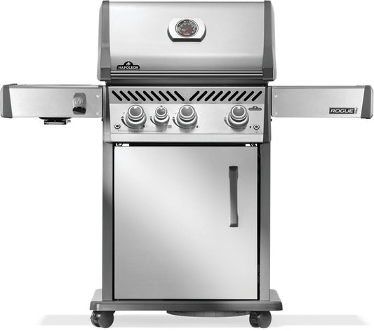 Napoleon Rogue Pro 425 Grill and Infrared Side Burner with Cart - Kitchen In The Garden