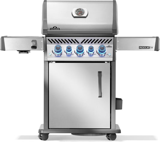 Napoleon Rogue Pro - S 425 Grill and Infrared Side Burner with Cart - Kitchen In The Garden