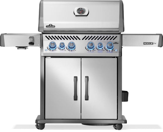 Napoleon Rogue Pro - S 525 Grill and Infrared Side Burner with Cart - Kitchen In The Garden