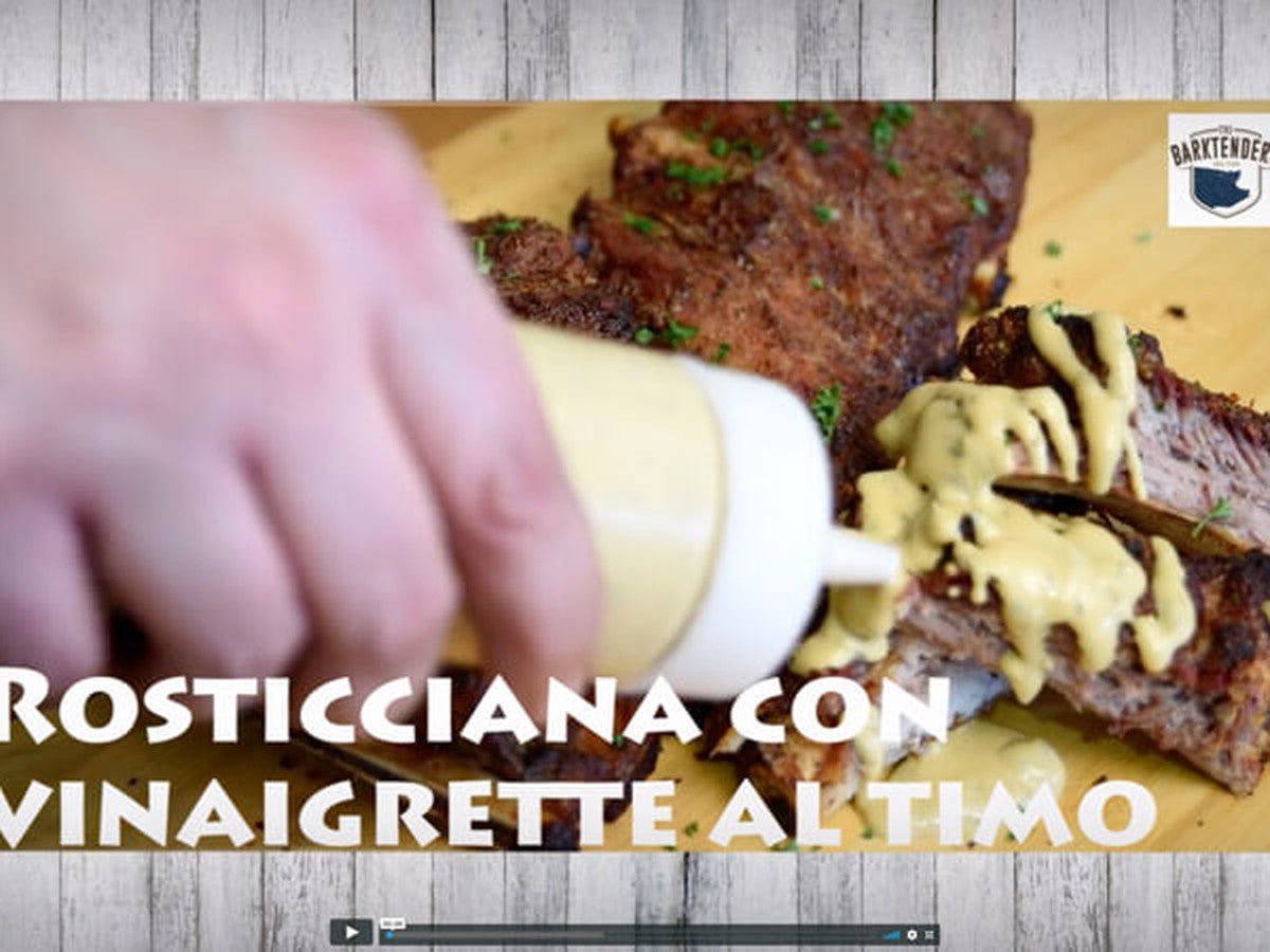 Tuscan Pork Ribs with Thyme Vinaigrette - Kitchen In The Garden