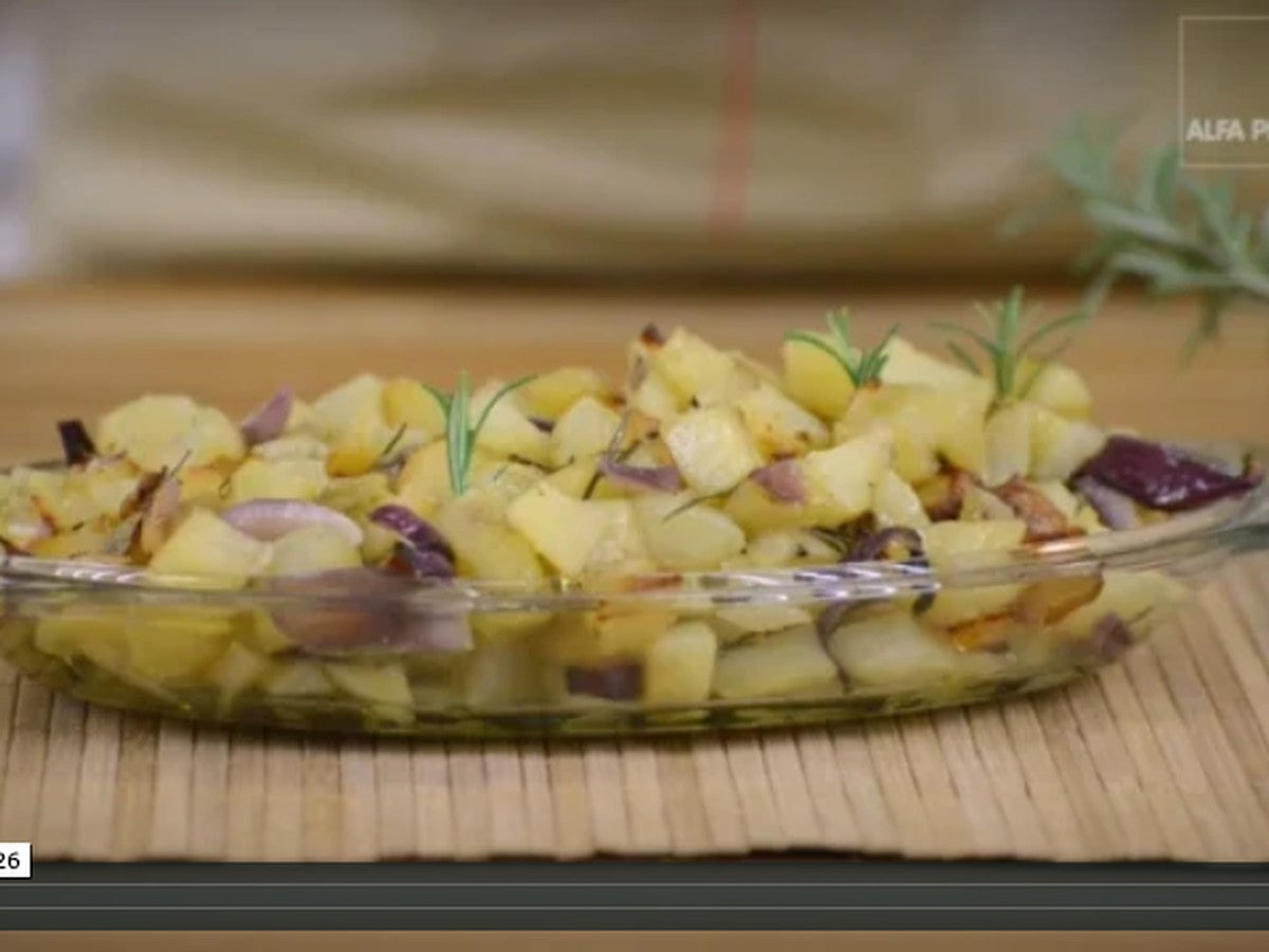 Wood - Fired Baked Potatoes with Rosemary - Kitchen In The Garden