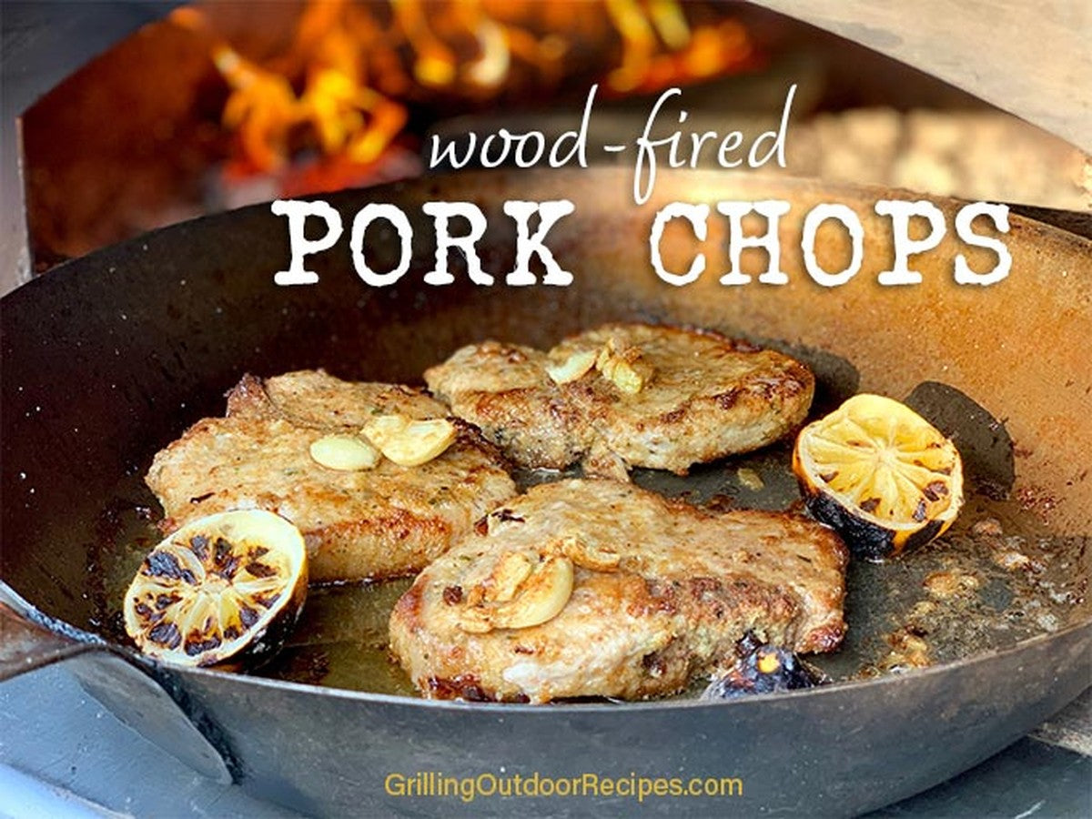 Wood - Fired Breaded Pork Chops - Kitchen In The Garden