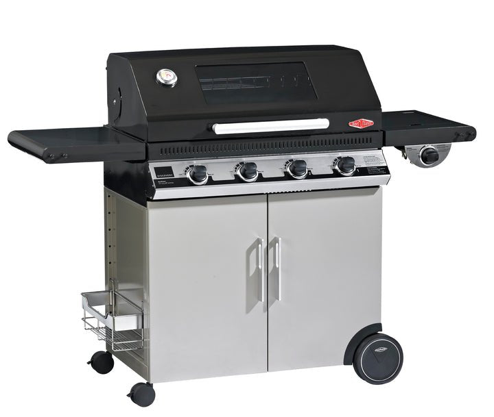 Beefeater 1100E 4 Burner Grill and Side Burner with Cart - Kitchen In The Garden