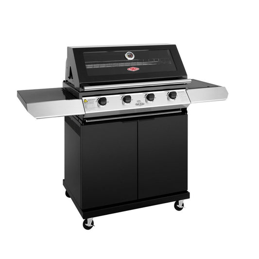 Beefeater 1200E 4 Burner Grill and Side Burner with Cart - Kitchen In The Garden