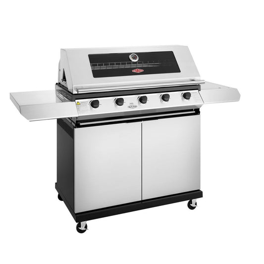 Beefeater 1200S 5 Burner Grill and Side Burner with Cart - Kitchen In The Garden