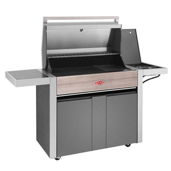 Beefeater 1500 5 Burner Grill and Side Burner with Cart - Kitchen In The Garden