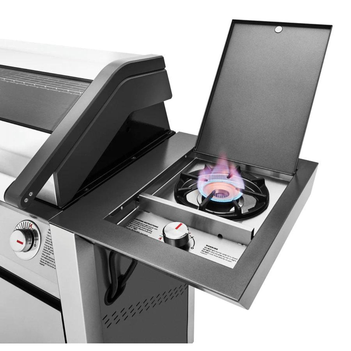 Beefeater 1600S 4 Burner Grill and Side Burner with Cart - Kitchen In The Garden