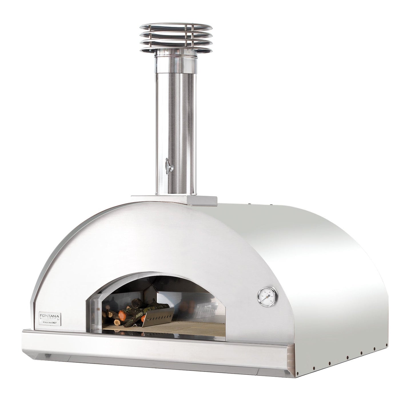 Fontana Marinara Wood-Fired Pizza Oven - Kitchen In The Garden