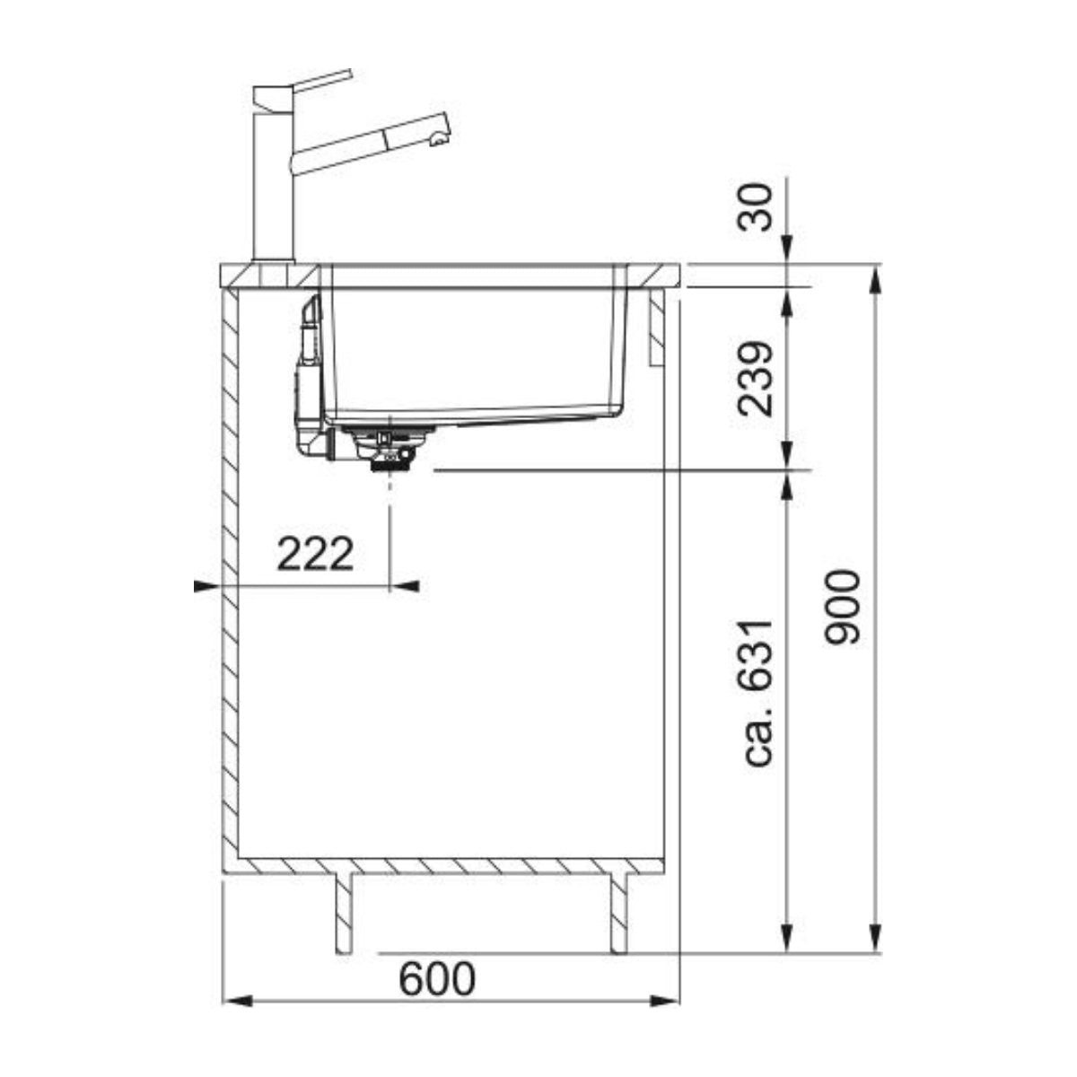 Franke Maris Stainless Steel (Undermount) MRX 110-45 - Kitchen In The Garden