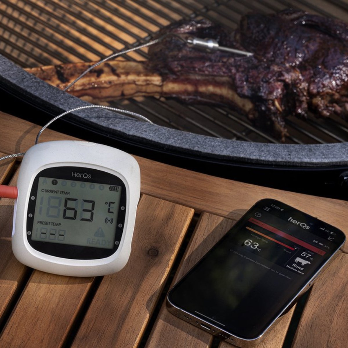 HerQs EasyBBQ Thermometer - Kitchen In The Garden