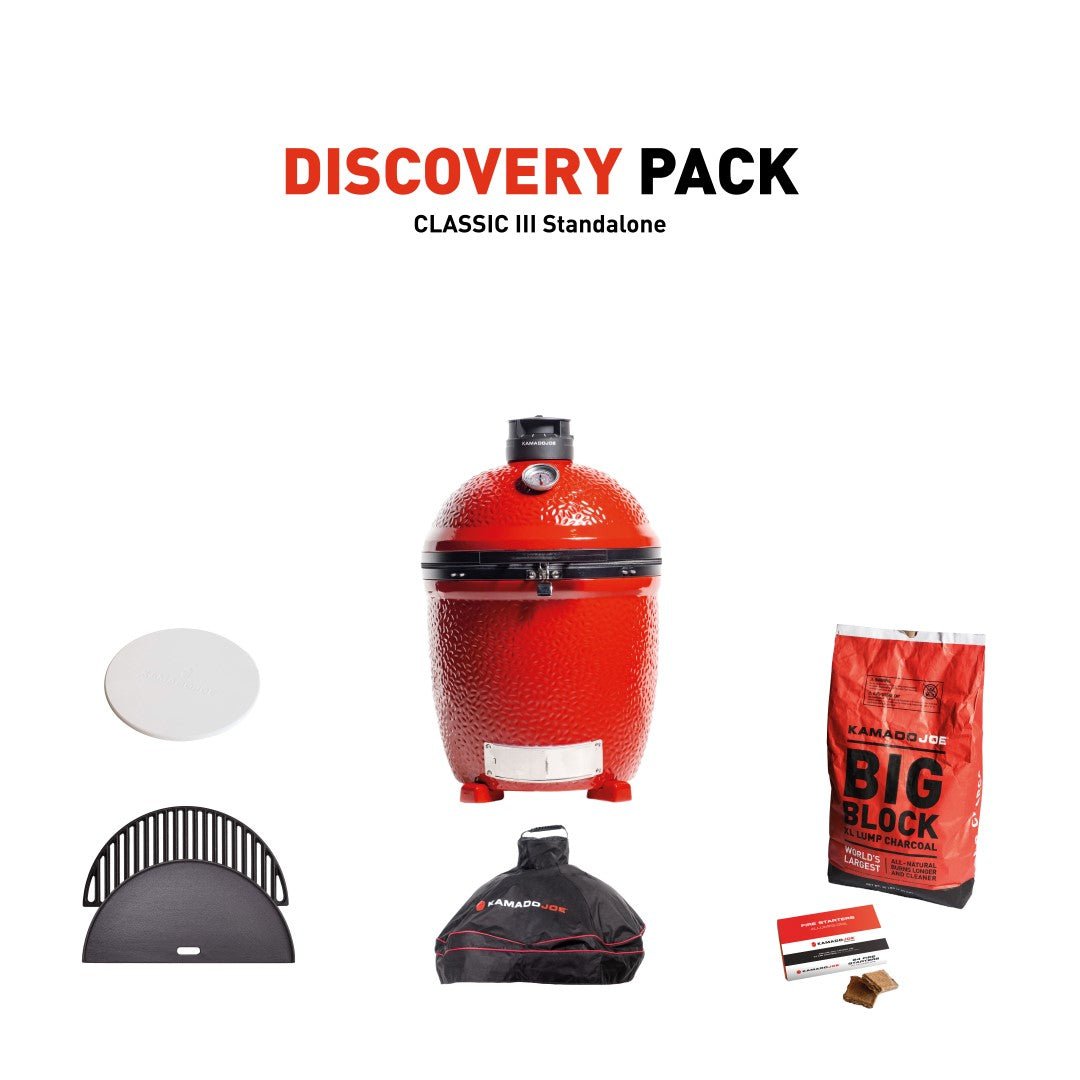 Kamado Joe Grill with Discovery Pack - Kitchen In The Garden