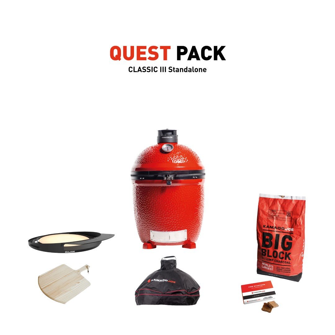 Kamado Joe Grill with Quest Pack - Kitchen In The Garden