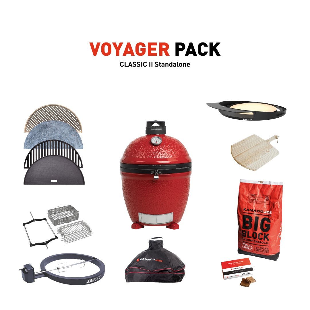 Kamado Joe Grill with Voyager Pack - Kitchen In The Garden