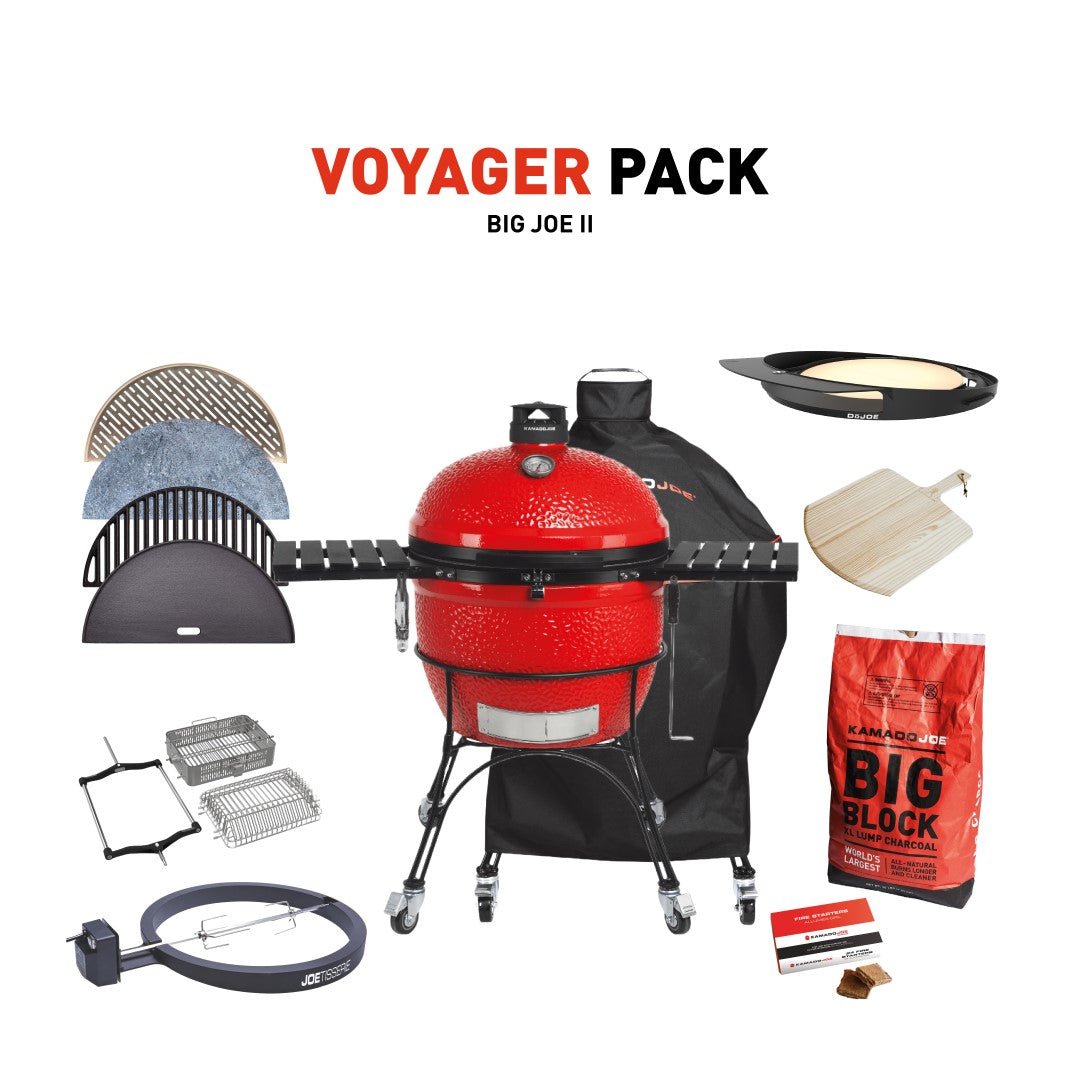 Kamado Joe Grill with Voyager Pack - Kitchen In The Garden