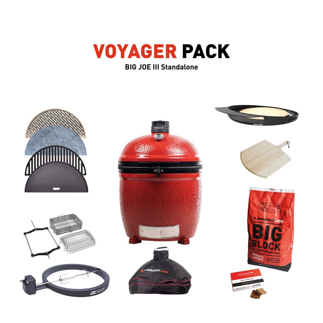 Kamado Joe Grill with Voyager Pack - Kitchen In The Garden