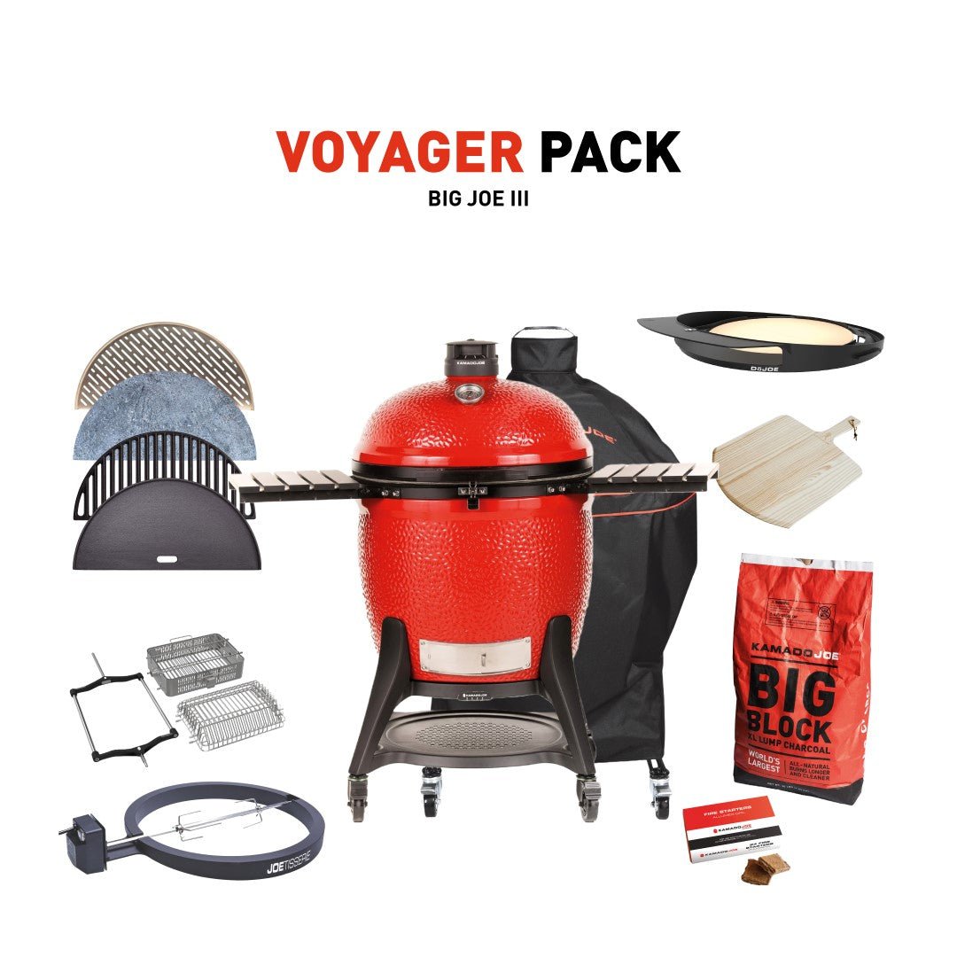 Kamado Joe Grill with Voyager Pack - Kitchen In The Garden