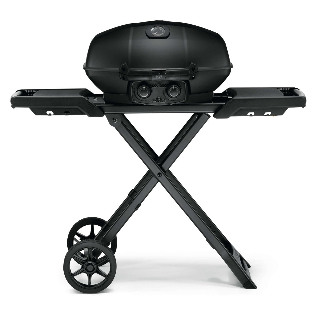 PHANTOM TravelQ PRO 285 Portable Gas Grill with Scissor Cart - Kitchen In The Garden