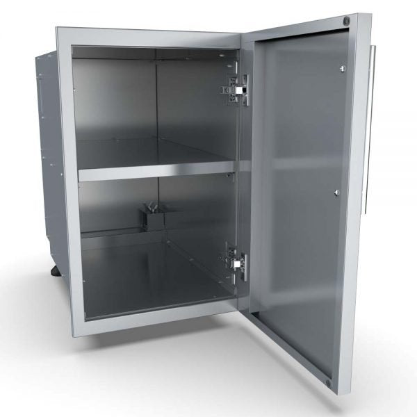 Sunstone Designer Single Door Dry Storage - Kitchen In The Garden