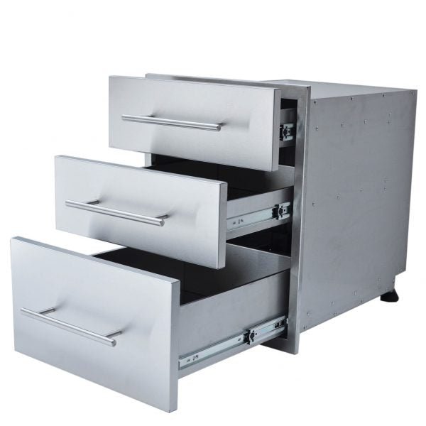 Sunstone Designer Triple Drawer - Kitchen In The Garden