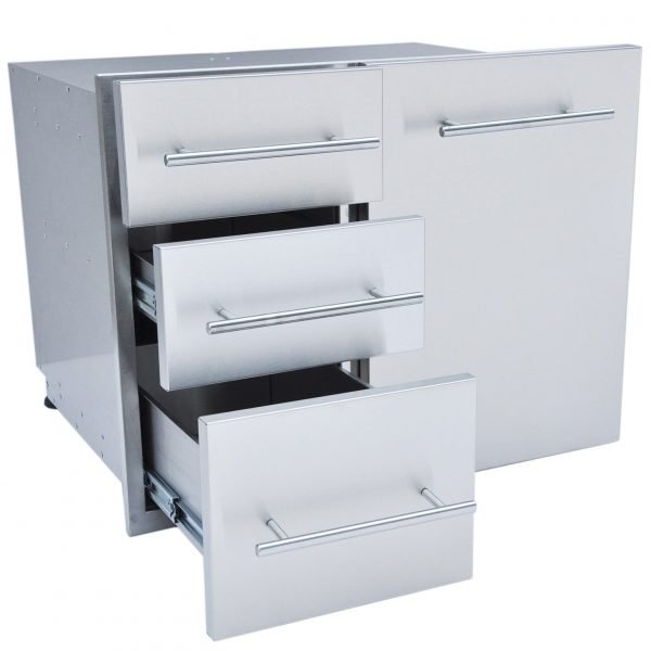 Sunstone Designer Triple Drawer Combo - Kitchen In The Garden