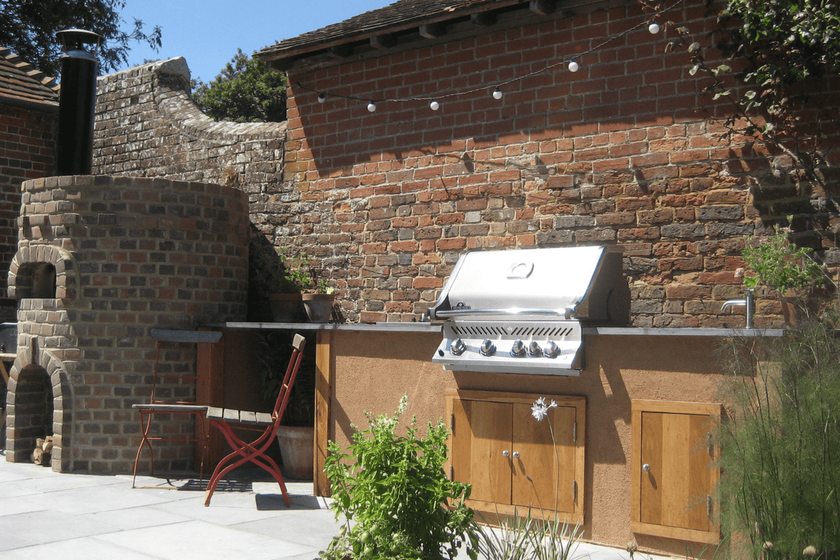 Heat Protection for Outdoor Grills - Kitchen In The Garden