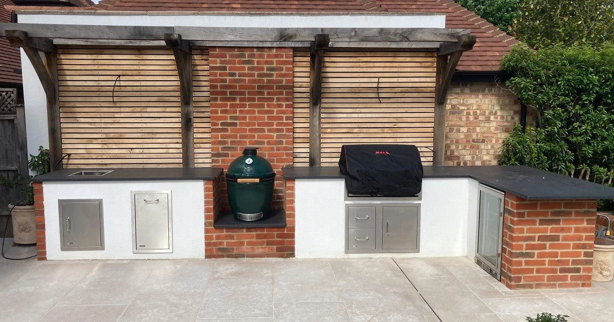 How a block built Outdoor Kitchen is not only versatile but can be cost saving - Kitchen In The Garden