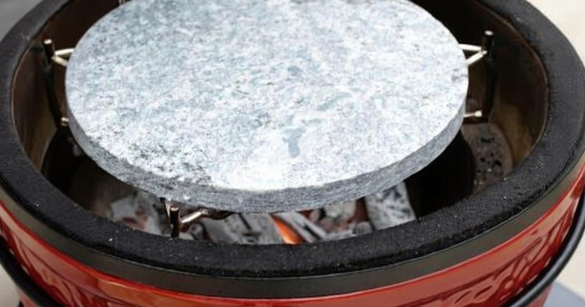 Soapstone cooking slabs - Kitchen In The Garden