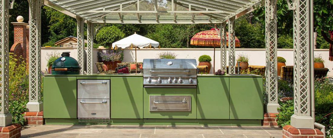The Art of Colour Selection: Creating Your Perfect Outdoor Kitchen - Kitchen In The Garden