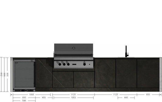 Konig - Outdoor kitchen quote (20 Gilston Road)