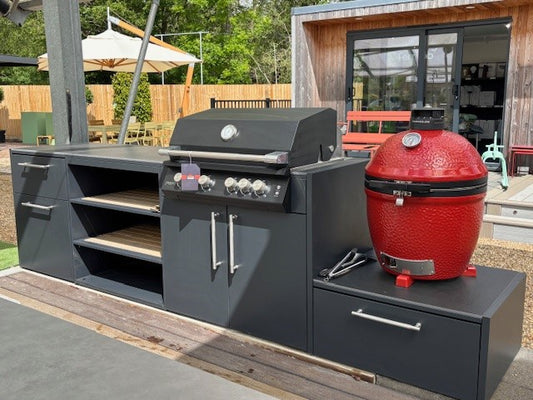 Ex-Display Brabura with Fusion Grill & Kamado Joe Classic II
