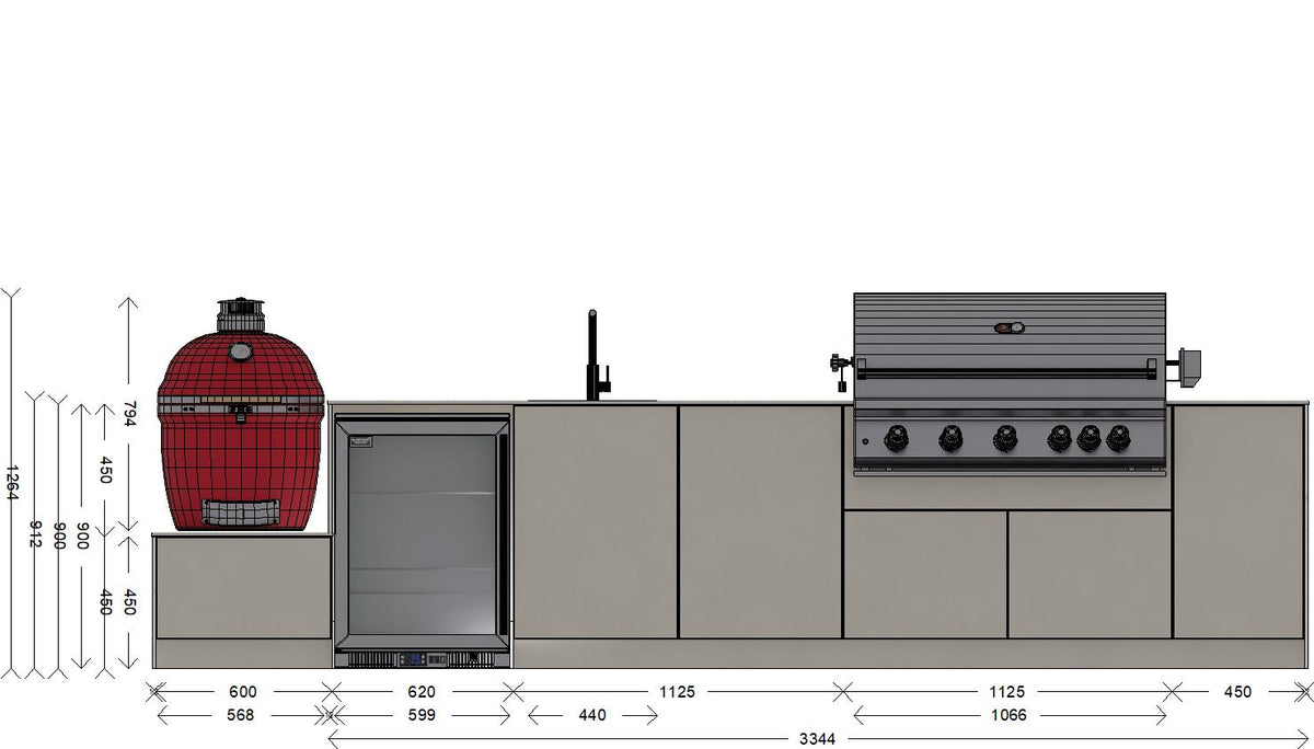 Konig - Bespoke Outdoor Kitchen Jones-Lloyd