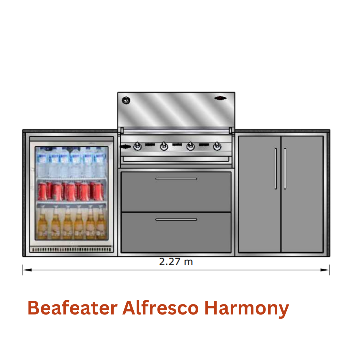 Beefeater Alfesco Harmony Kitchen