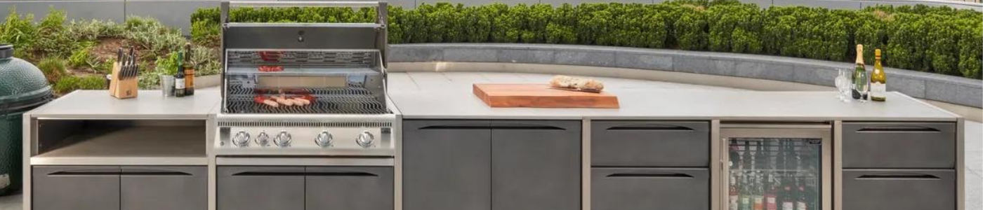 Oliveti Outdoor Kitchens are available direct from Kitchen in the Garden, Surrey