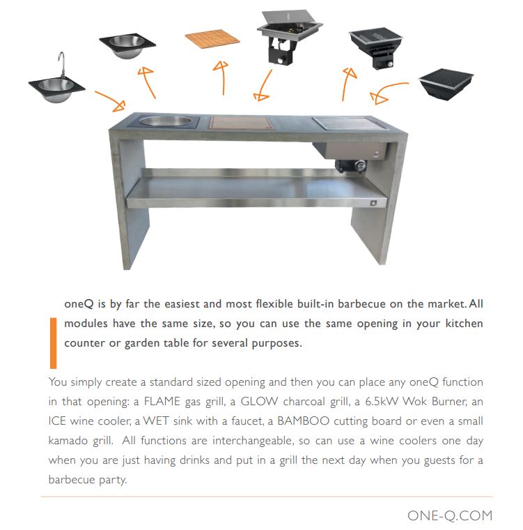 Ex-Display OneQ Concrete Table