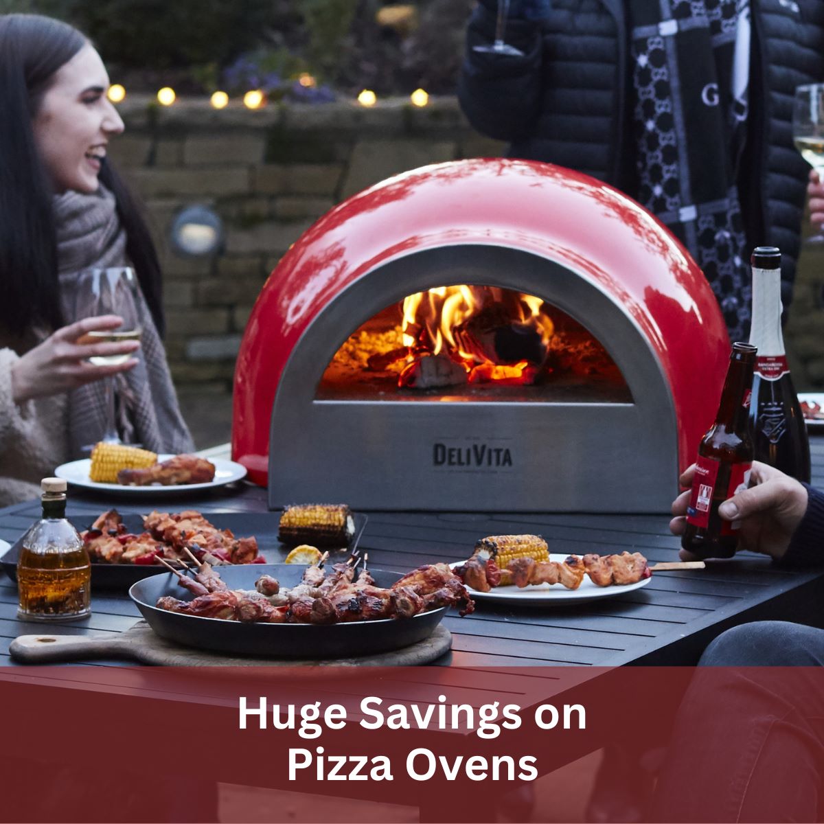 Savings on pizza ovens at Kitchen in the Garden, Surrey. Free delivery.