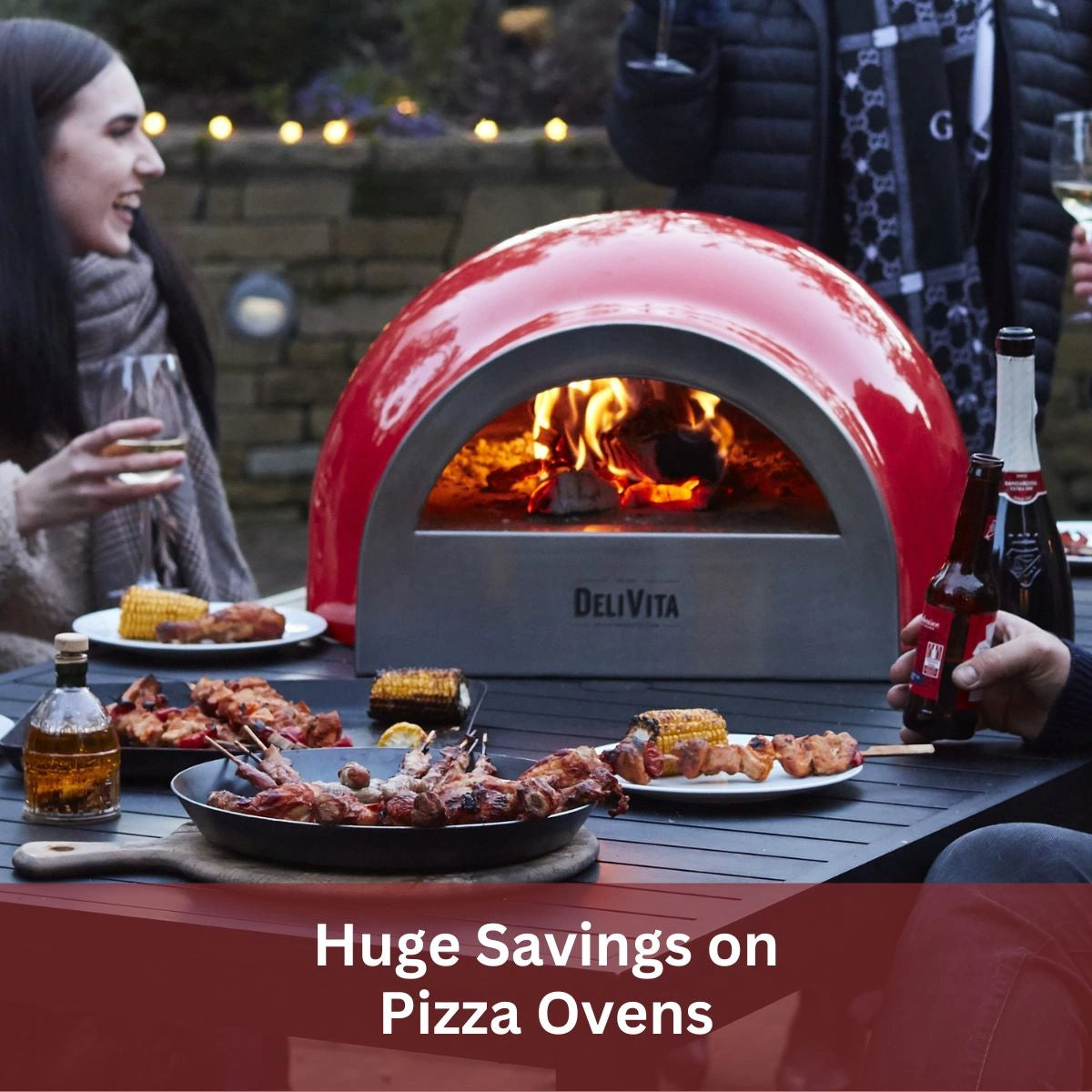 Savings on pizza ovens at Kitchen in the Garden, Surrey. Free delivery.