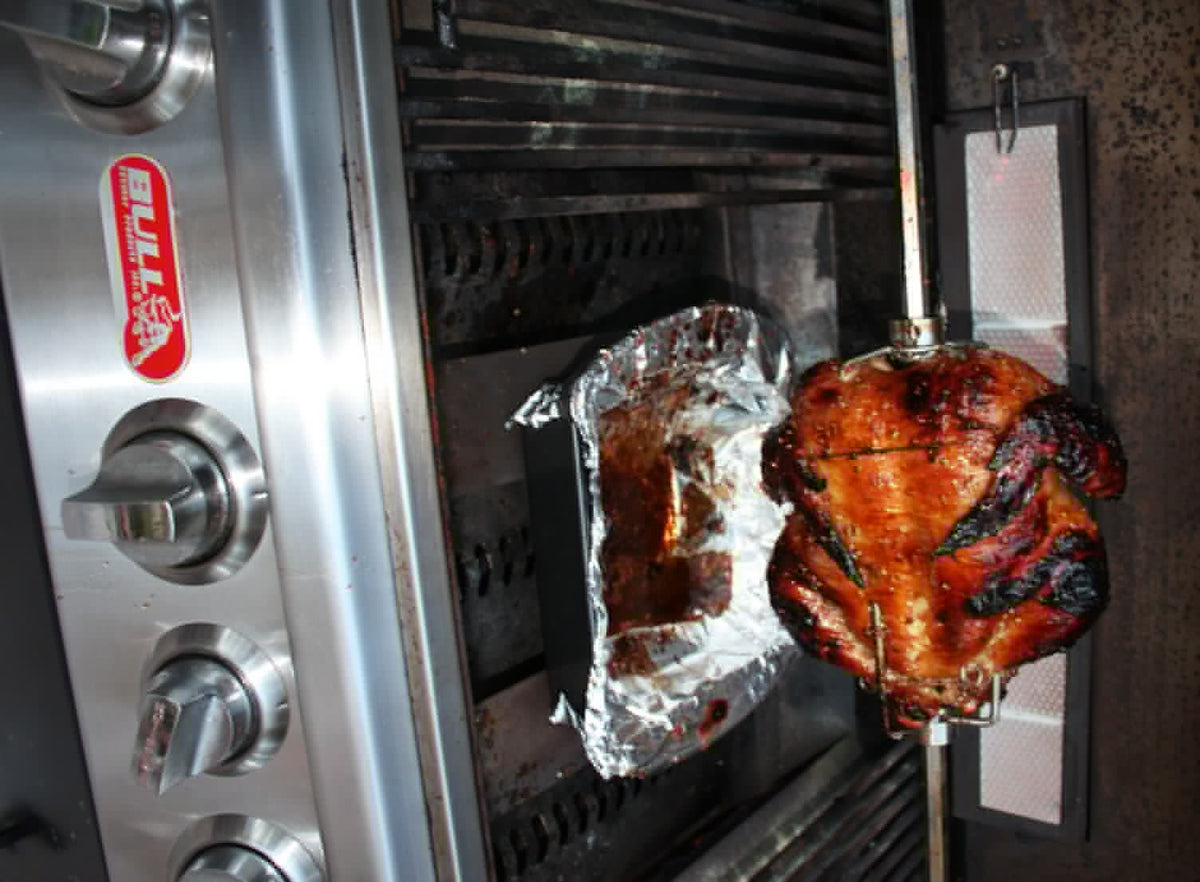 Agave and Sesame Rotisserie Chicken - Kitchen In The Garden