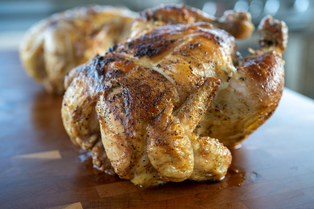Bacon - Kissed Rotisserie Chicken - Kitchen In The Garden