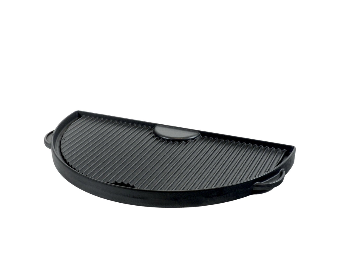Grill Guru Cast Iron Half-Moon Griddle