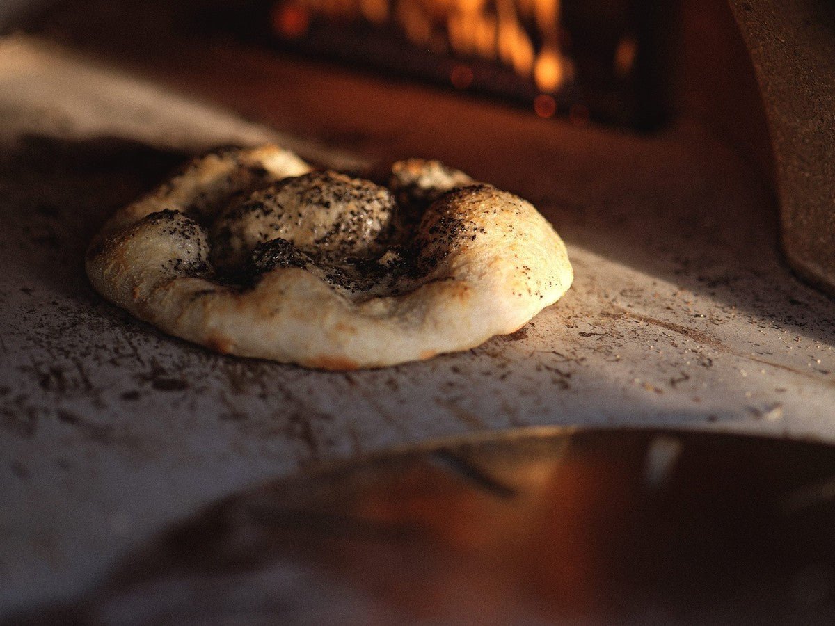 Black Truffle and Parmigiano Reggiano Mini Pizzas - Kitchen In The Garden