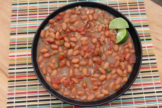 Borracho Beans (Drunken Beans) - Kitchen In The Garden
